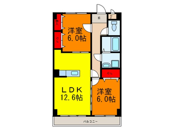 Grand Chariotの物件間取画像